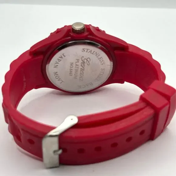 Red & Silver Watch - Picture 3 of 3
